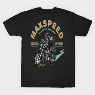 Maxspeed The Spirit of Cafe Racer T-Shirt